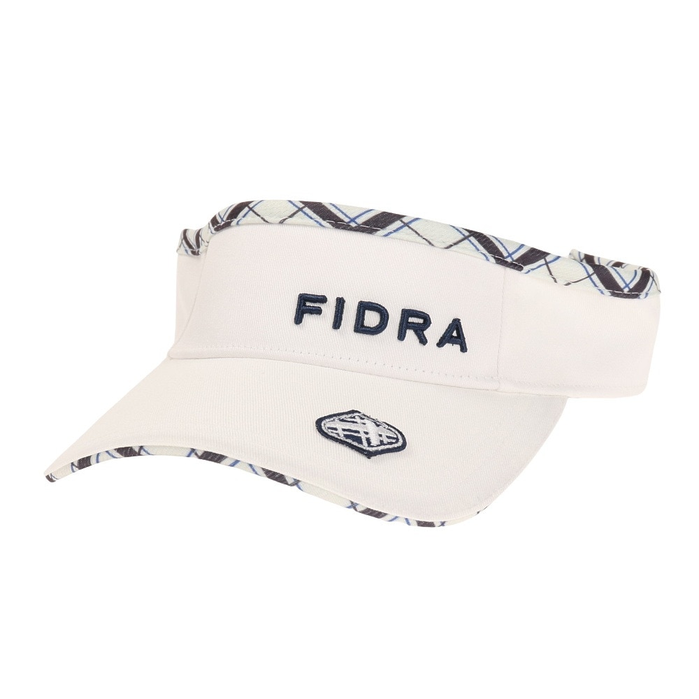フィドラ（FIDRA）（レディース）ゴルフ ツイルバイザー FD5MWD11 WHT