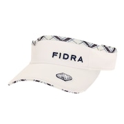 フィドラ（FIDRA）（レディース）ゴルフ ツイルバイザー FD5MWD11 WHT