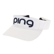 ピン（PING）（レディース）ゴルフ Deo.0 レディースバイザー HW-L222 WH 36180