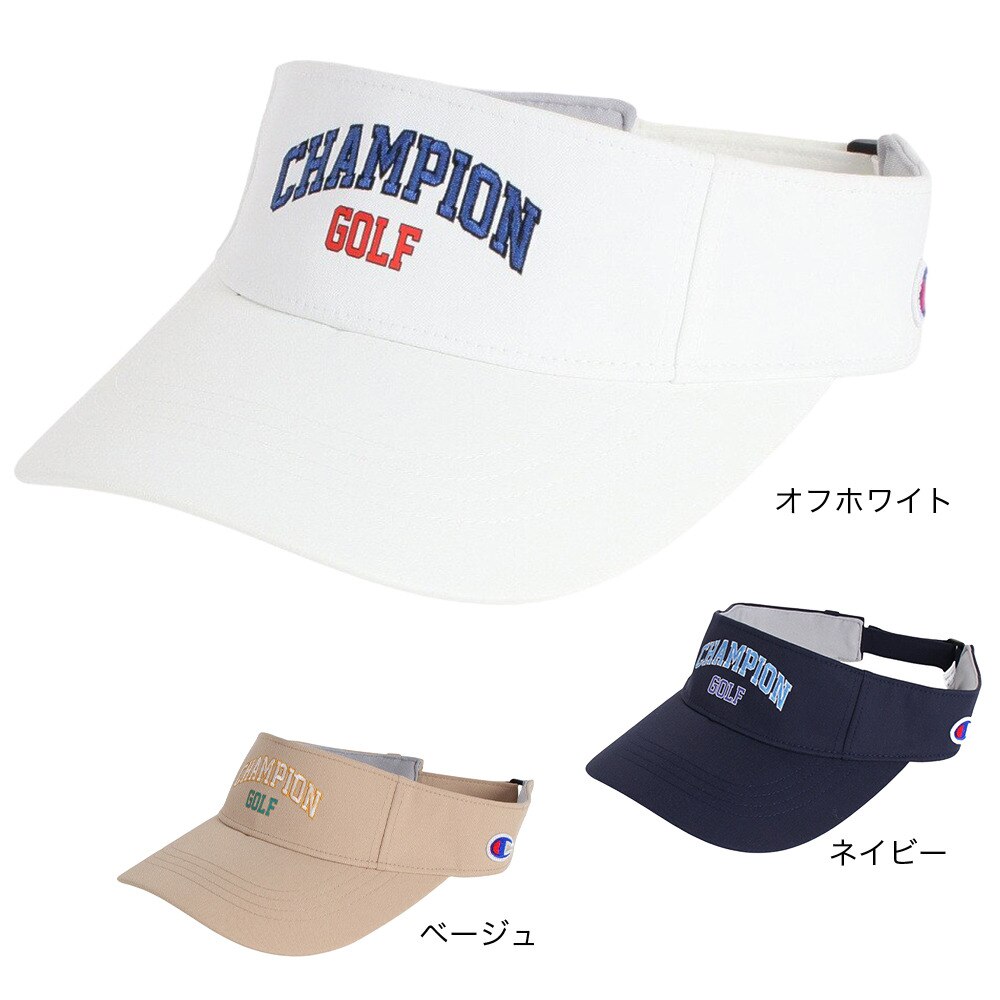 チャンピオン（CHAMPION）（レディース）ゴルフ サンバイザー CW-XG703C 370