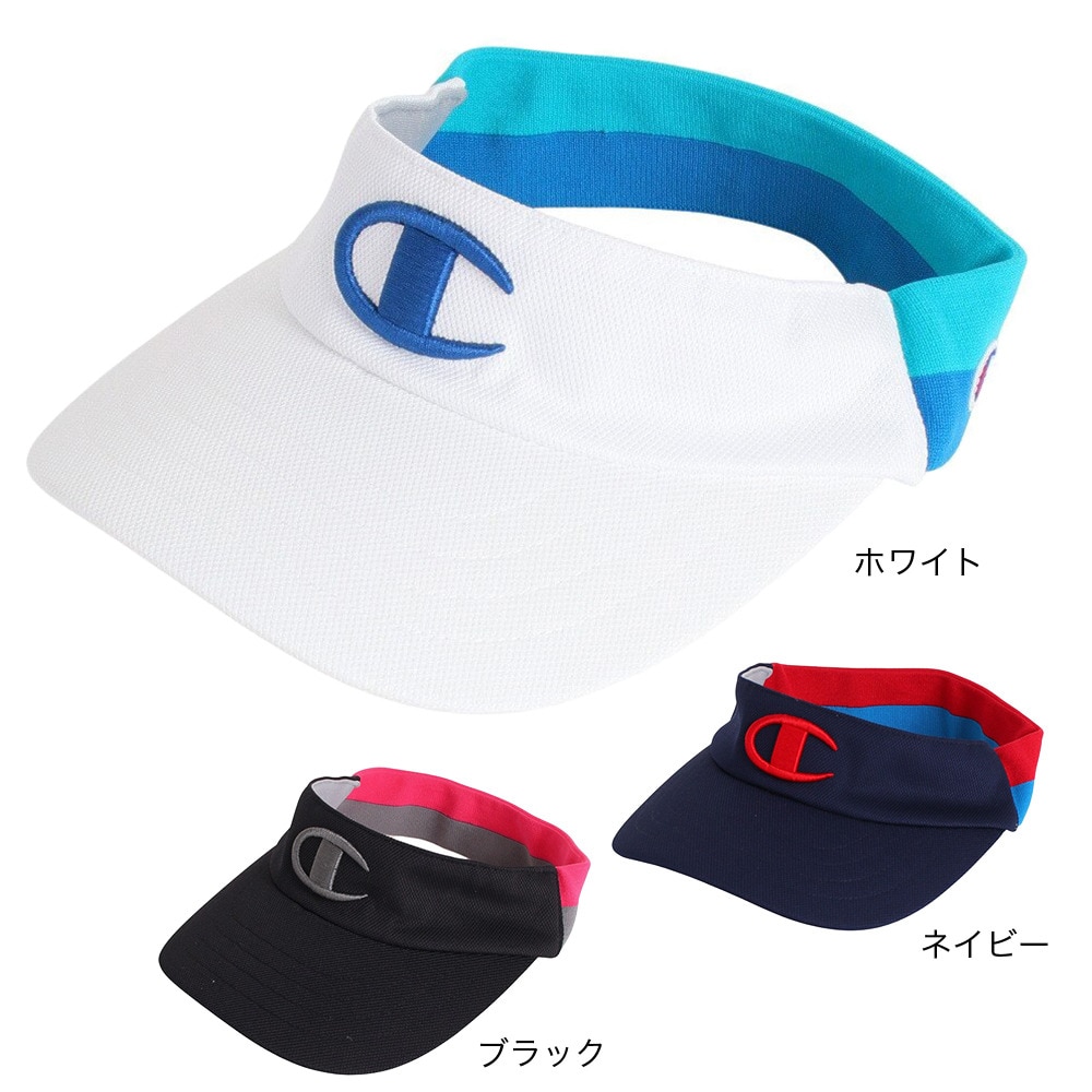 チャンピオン（CHAMPION）（レディース）ゴルフ サンバイザー CW-XG704C 010