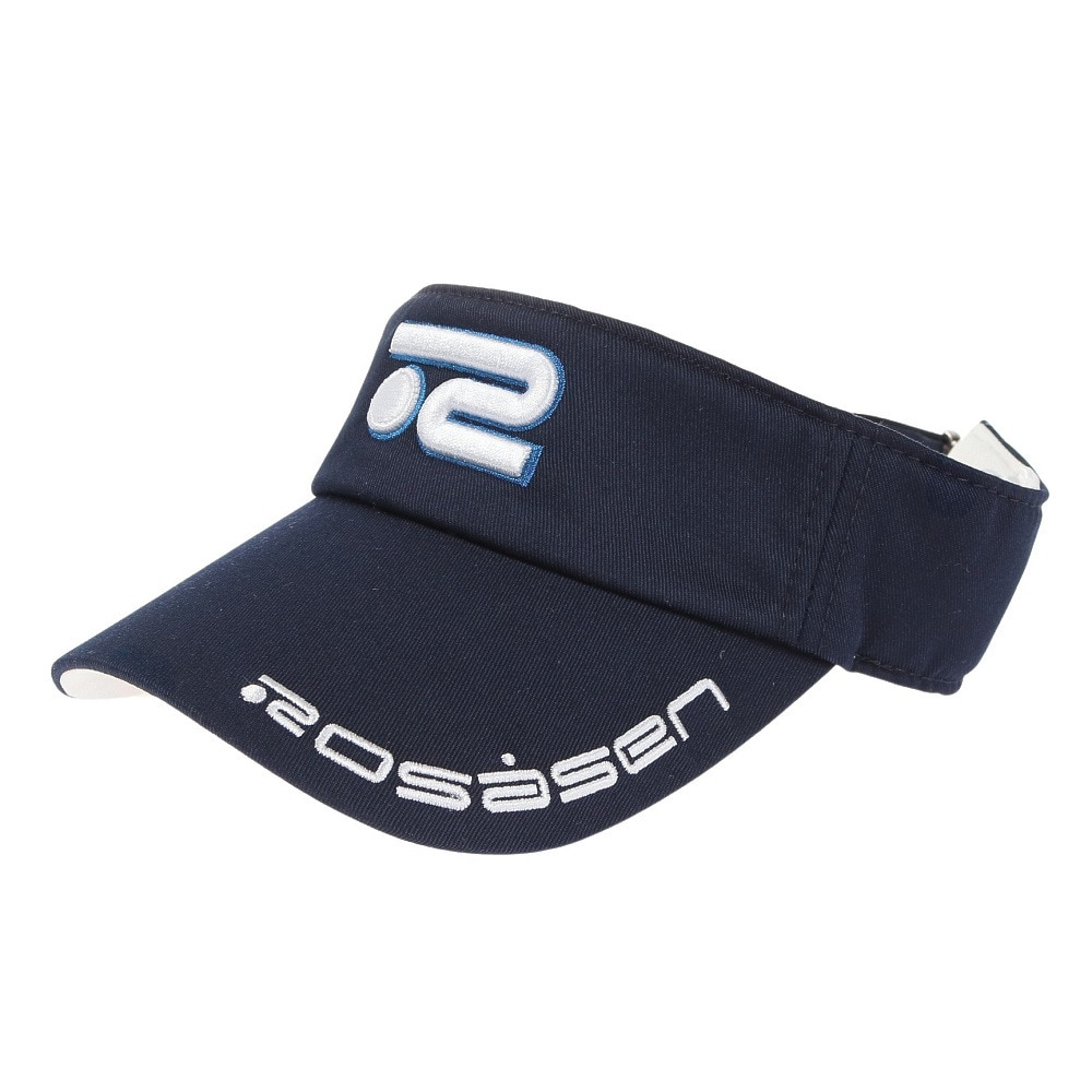 ROSASEN（レディース）ゴルフ 吸水速乾 定番ツイルバイザー 046-58262-098