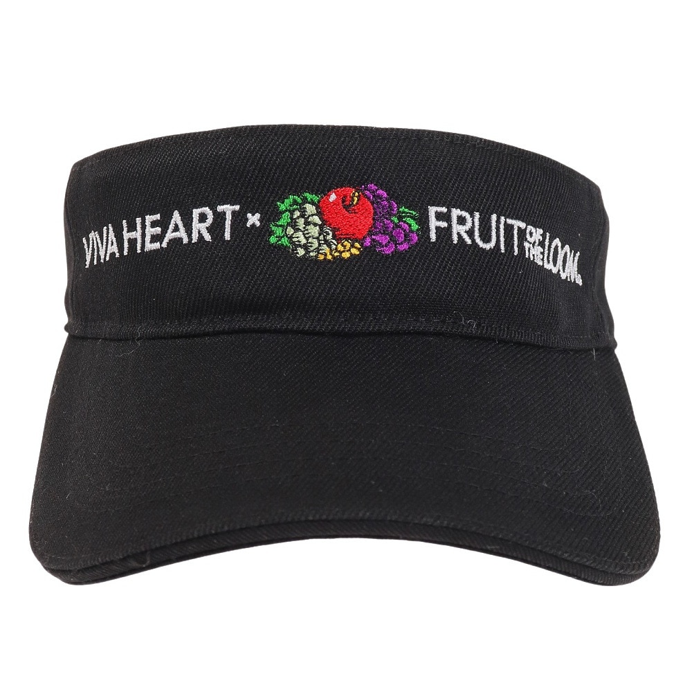 ビバハート（VIVA HEART）（レディース）ゴルフ FRUIT OF THE LOOM コラボバイザー 013-58201-019