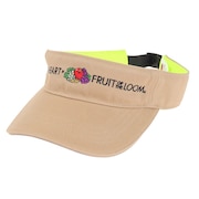 (レディース)ゴルフ FRUIT OF THE LOOM コラボバイザー 013-58201-052