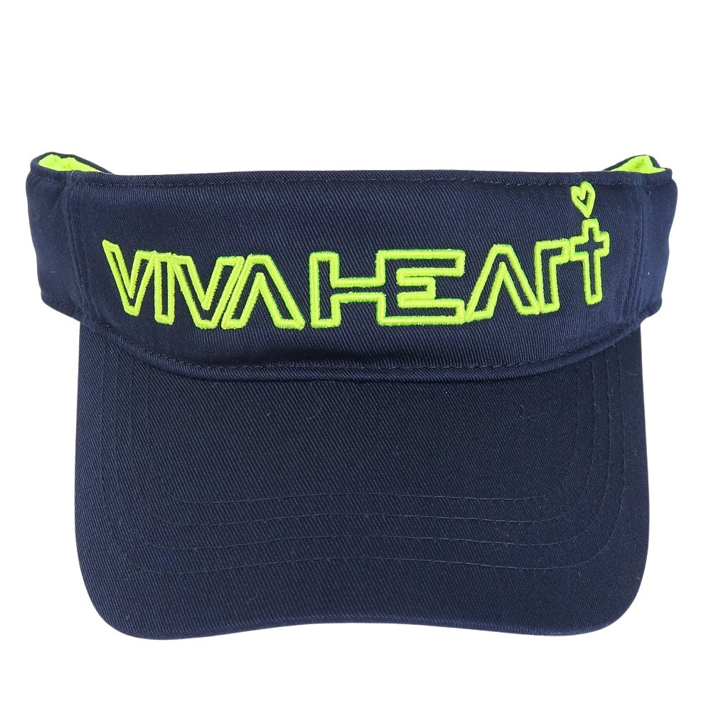 ビバハート（VIVA HEART）（レディース）ゴルフ レディース ベーシックバイザー 013-58260-098