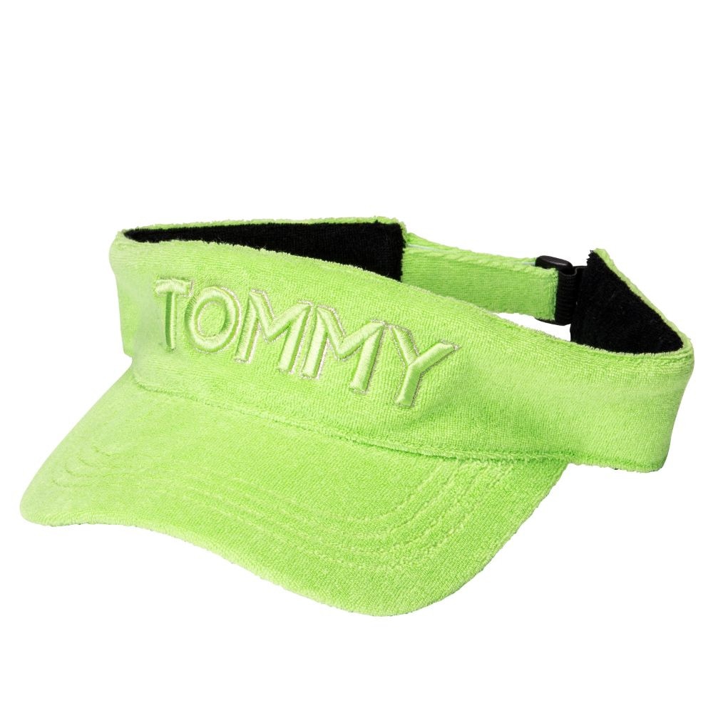 トミー ヒルフィガー ゴルフ（TOMMY HILFIGER GOLF）（レディース）ゴルフ バイザーパイル THMB3F21-LGR