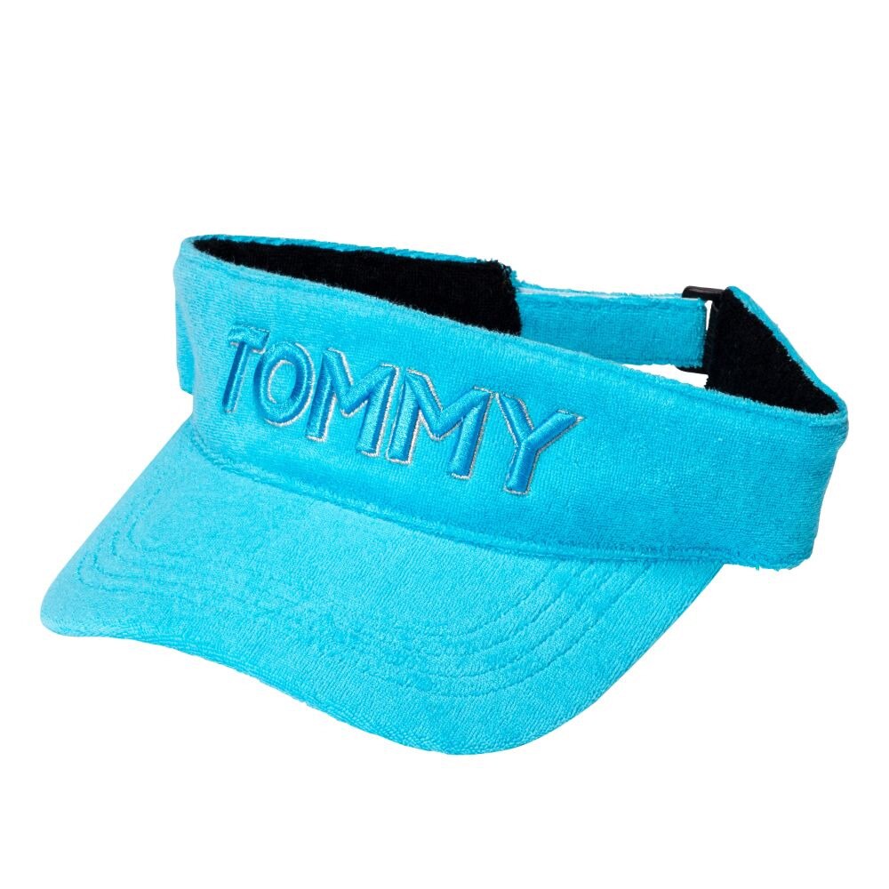 トミー ヒルフィガー ゴルフ（TOMMY HILFIGER GOLF）（レディース）ゴルフ バイザーパイル THMB3F21-TUQ