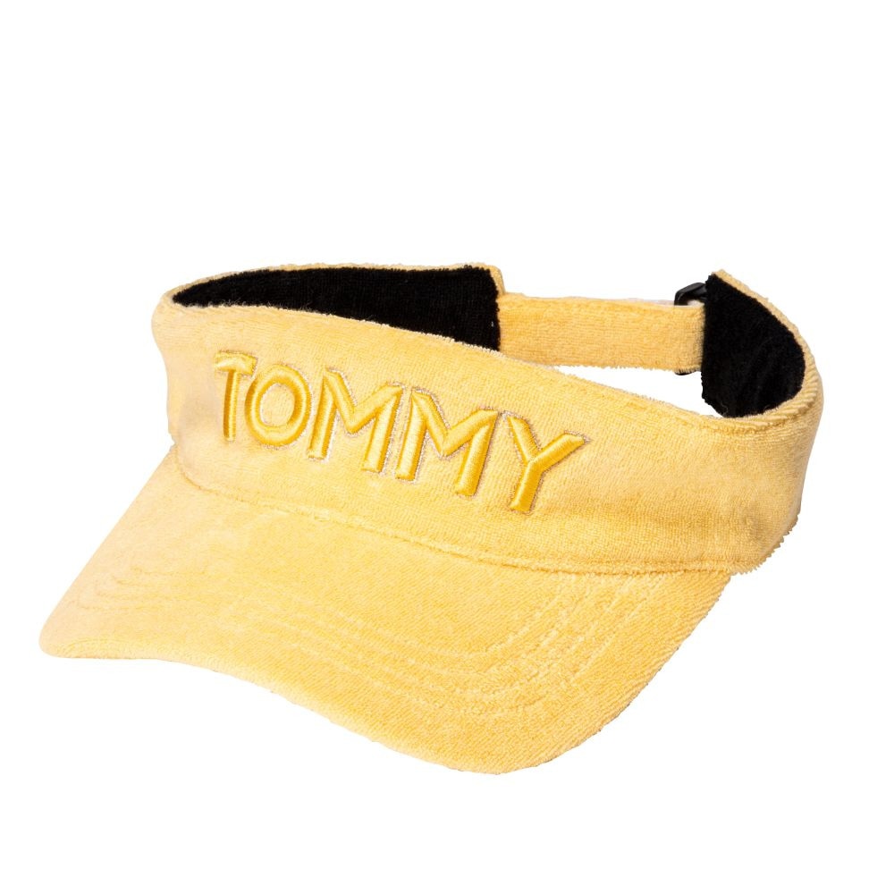 トミー ヒルフィガー ゴルフ（TOMMY HILFIGER GOLF）（レディース）ゴルフ バイザーパイル THMB3F21-YEL