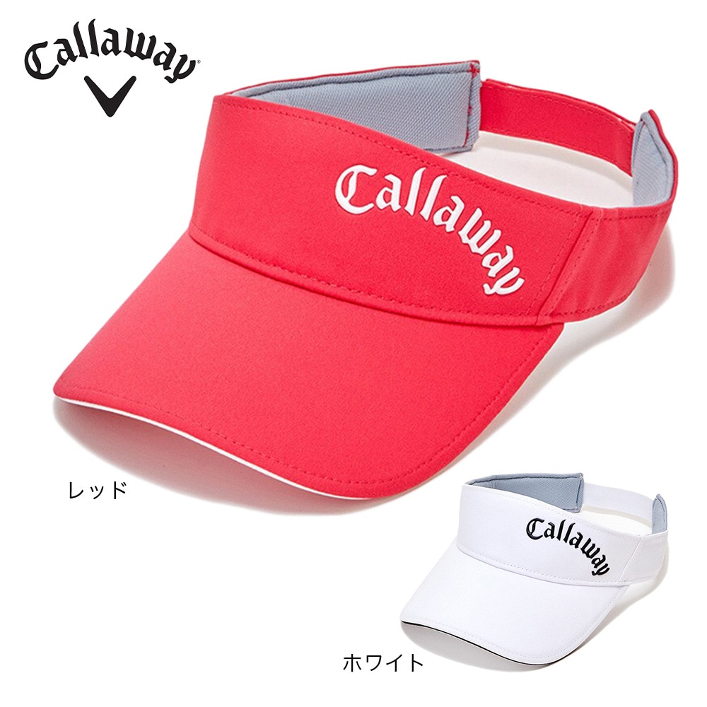 キャロウェイ（CALLAWAY）（レディース）ゴルフ 吸汗 速乾 バイザー C23191216-1030