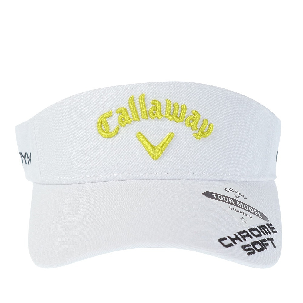 キャロウェイ（CALLAWAY）（レディース）ゴルフ 吸汗 速乾 軽量 TOUR TW バイザー JM C23990205-1032