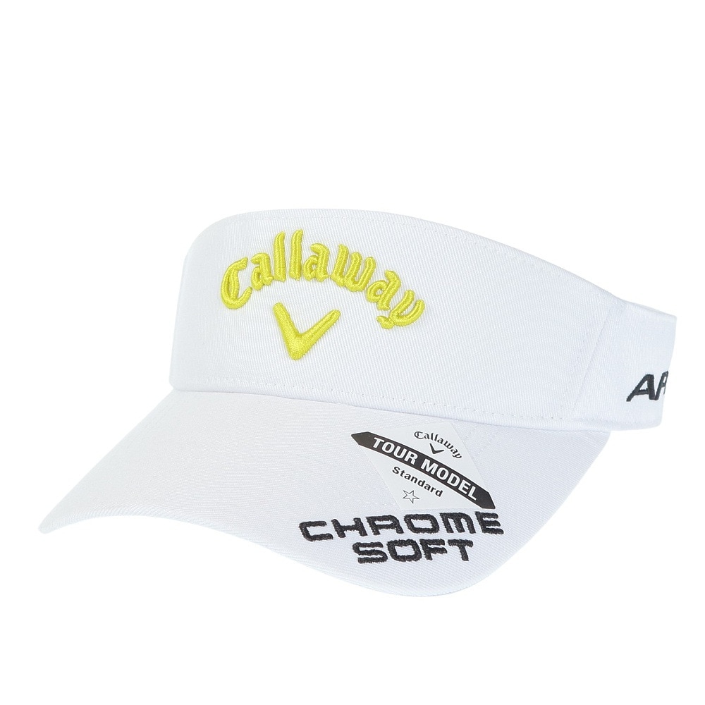 キャロウェイ（CALLAWAY）（レディース）ゴルフ 吸汗 速乾 軽量 TOUR TW バイザー JM C23990205-1032