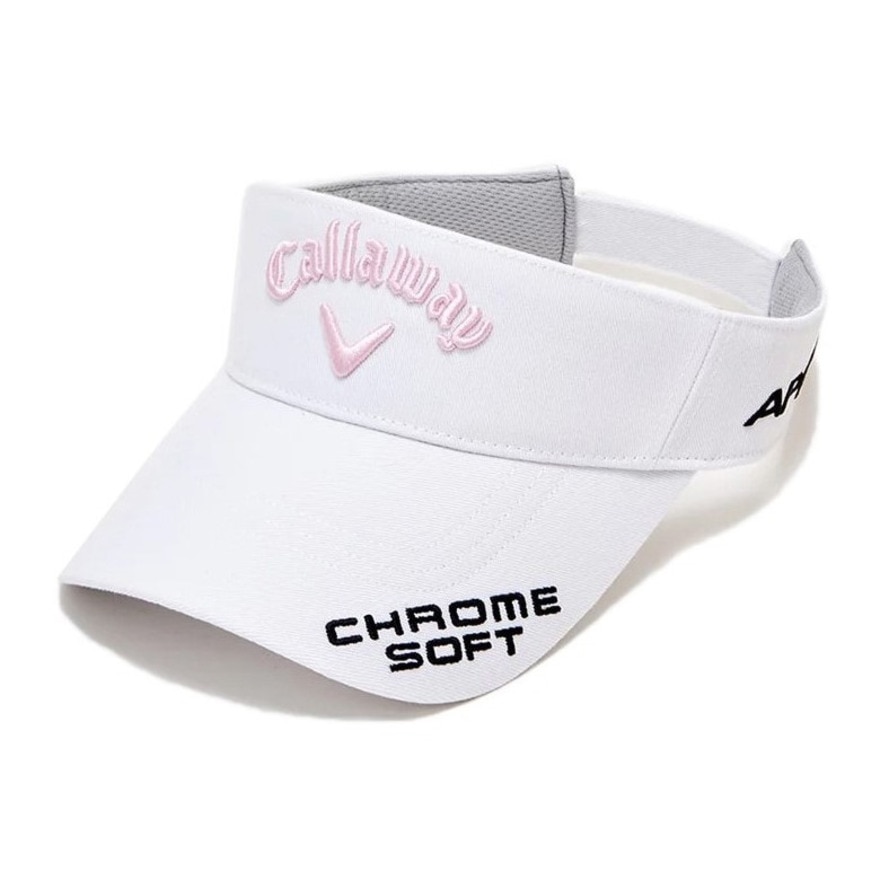 キャロウェイ（CALLAWAY）（レディース）ゴルフ 吸汗 速乾 軽量 TOUR TW バイザー JM C23990205-1033