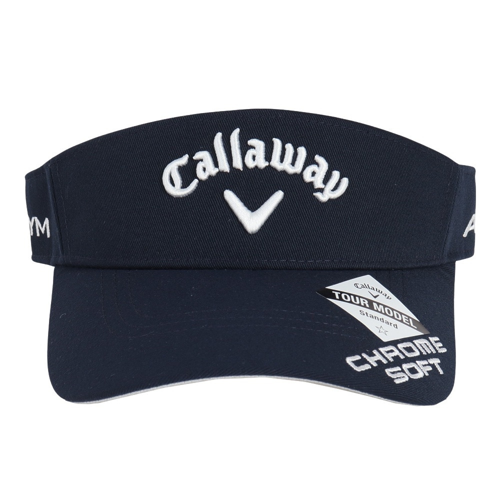 キャロウェイ（CALLAWAY）（レディース）ゴルフ 吸汗 速乾 軽量 TOUR TW バイザー JM C23990205-1120