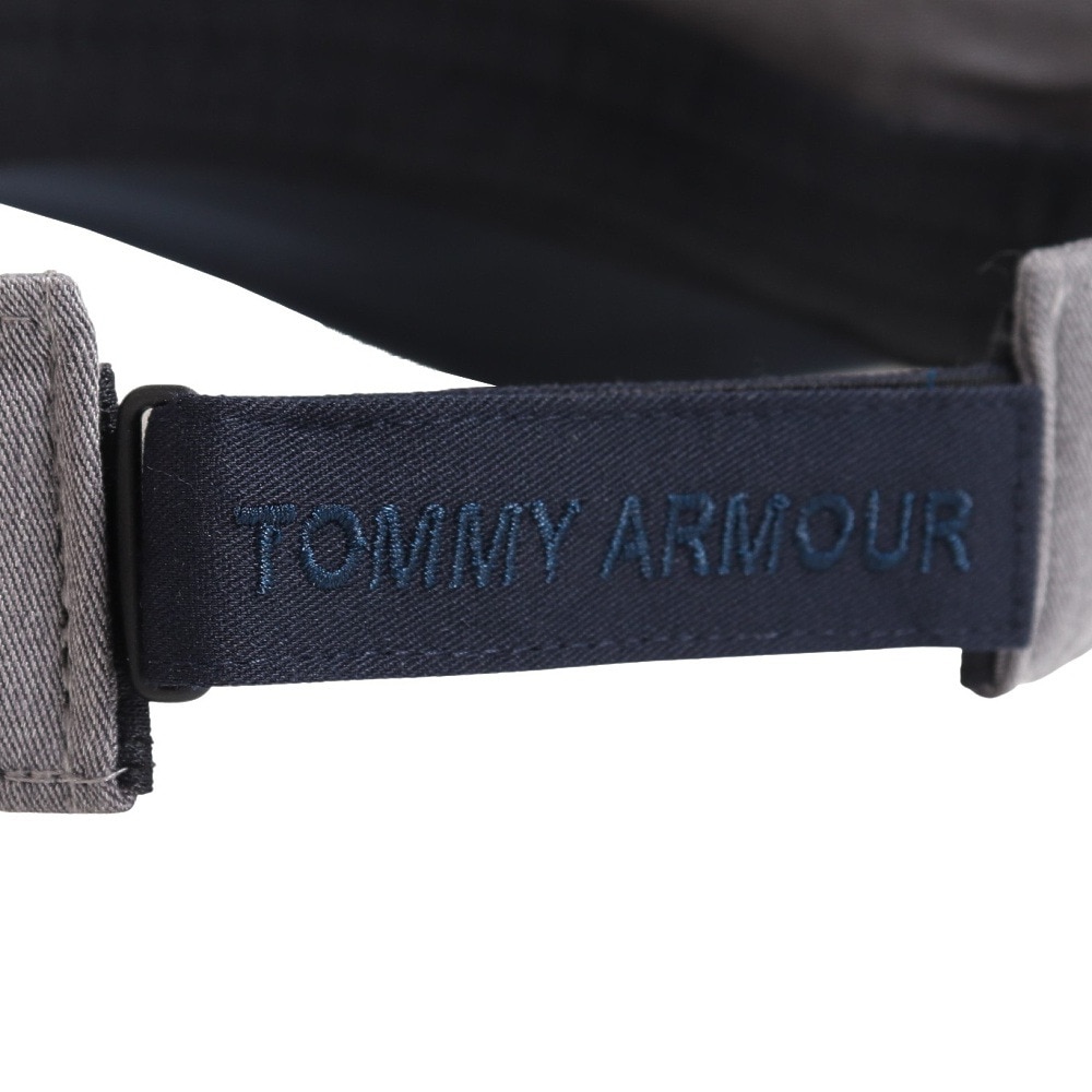 トミーアーマー（Tommy Armour）（レディース）ゴルフ サンバイザー TAST23S080009 GRY