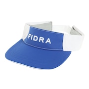 フィドラ（FIDRA）（レディース）ゴルフ 吸汗 速乾 接触冷感 ピンメッシュバイザー FD5PWD12 BLU