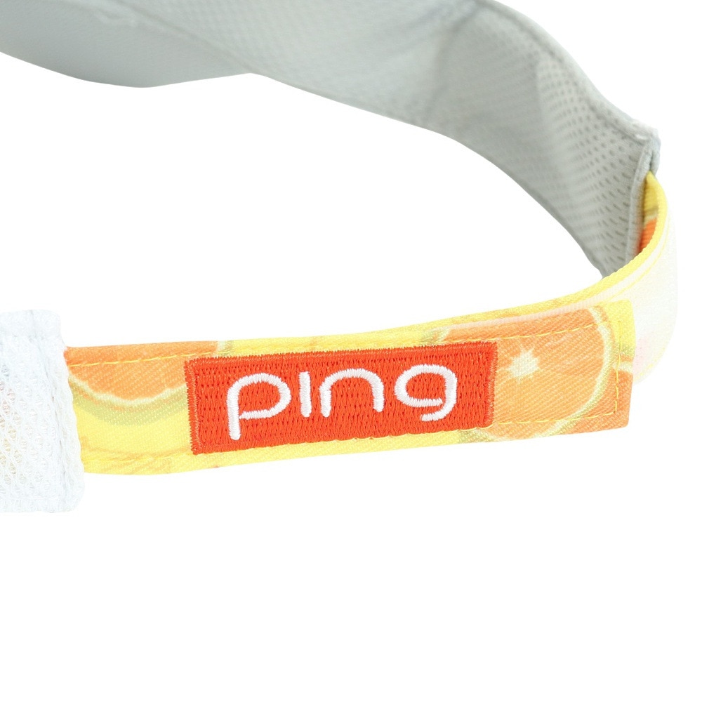 ピン（PING）（レディース）ゴルフ フレッシュフルーツバイザー オレンジ HW-A2308 FフルーツVISOR OR 36811