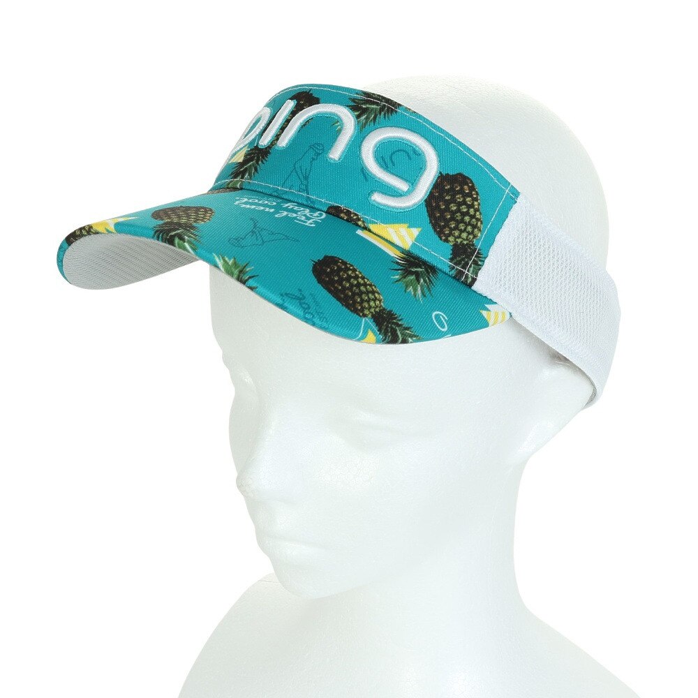 ピン（PING）（レディース）ゴルフ フレッシュフルーツバイザー パイナップル HW-A2308 FフルーツVISOR PINA 36811  ゴルフ用品はヴィクトリアゴルフ