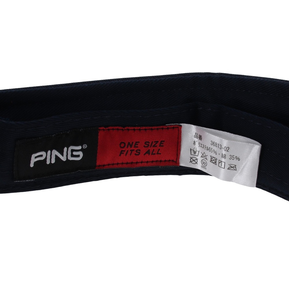 ピン（PING）（レディース）ゴルフ 抗ウイルス ツアーサンバイザー HW-L2302 DEO.0 VISOR NV 36813