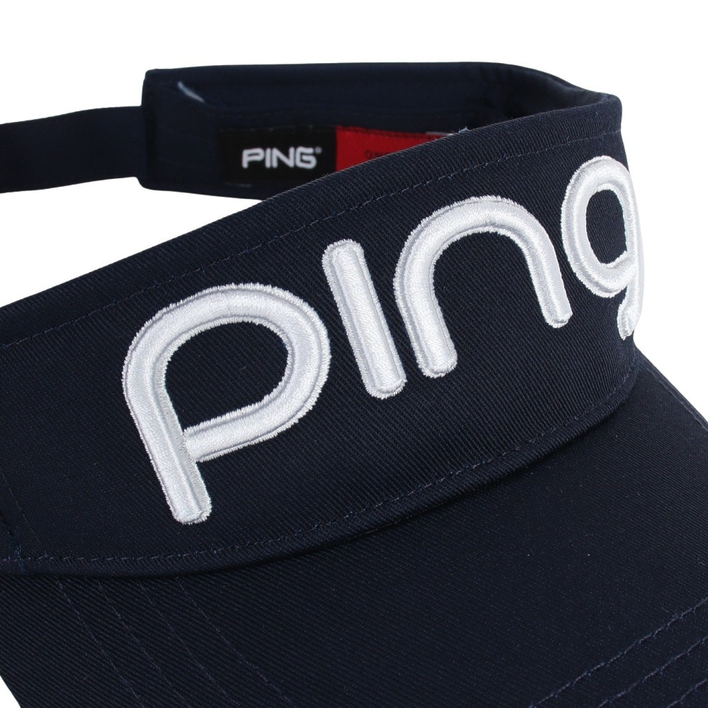 ピン（PING）（レディース）ゴルフ 抗ウイルス ツアーサンバイザー HW-L2302 DEO.0 VISOR NV 36813