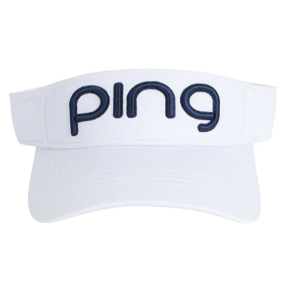 ピン（PING）（レディース）ゴルフ ツアーサンバイザー HW-L2302 DEO.0 VISOR WH 36813