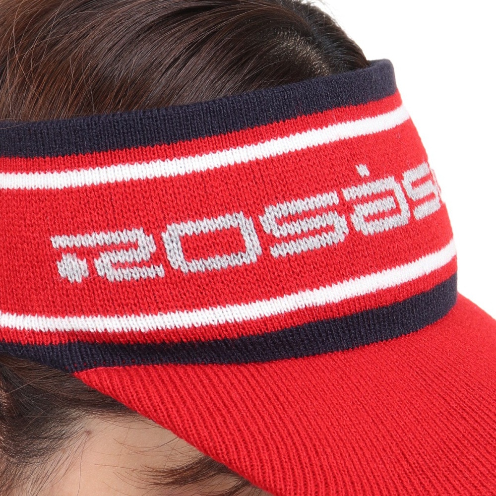 ROSASEN（レディース）ゴルフ ニットバイザー 046-59061-063