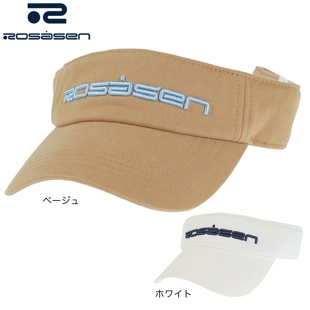 ROSASEN（レディース）ゴルフ ツイルバイザー 046-59862-005
