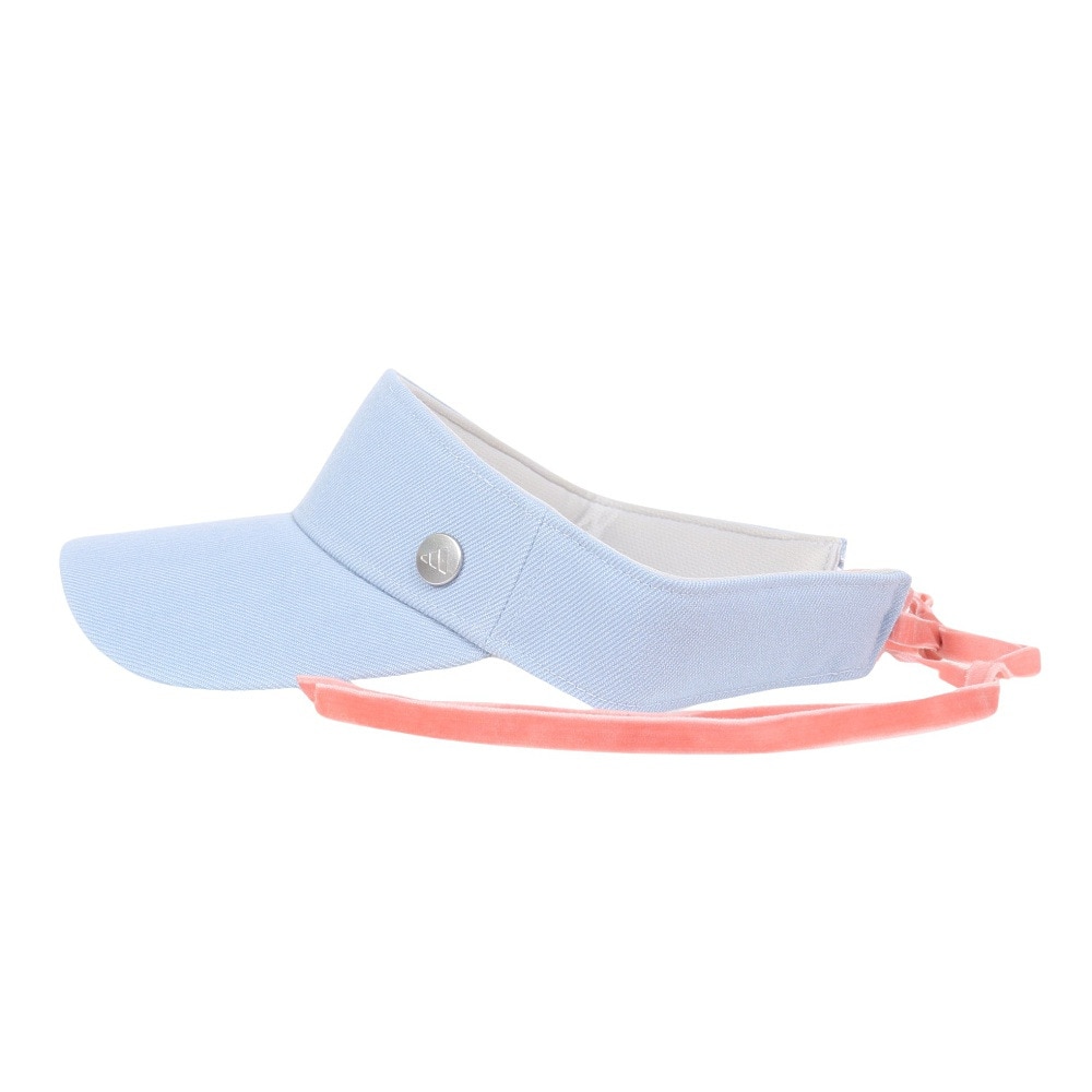 アディダス（adidas）（レディース）ゴルフ メタルロゴ リボンバイザー MMS57-IA9623LBL