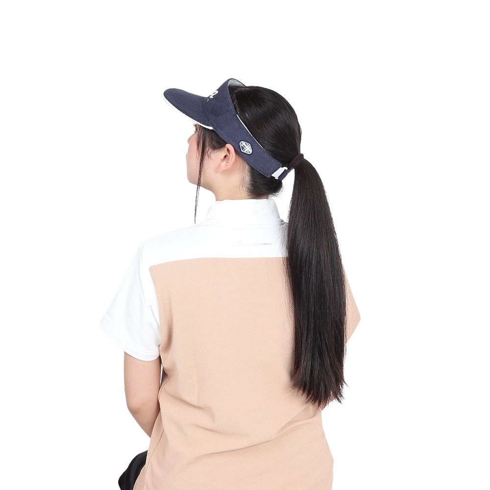 フィドラ（FIDRA）（レディース）ゴルフ 吸水速乾 パイルバイザー FD5RWD09 NVY