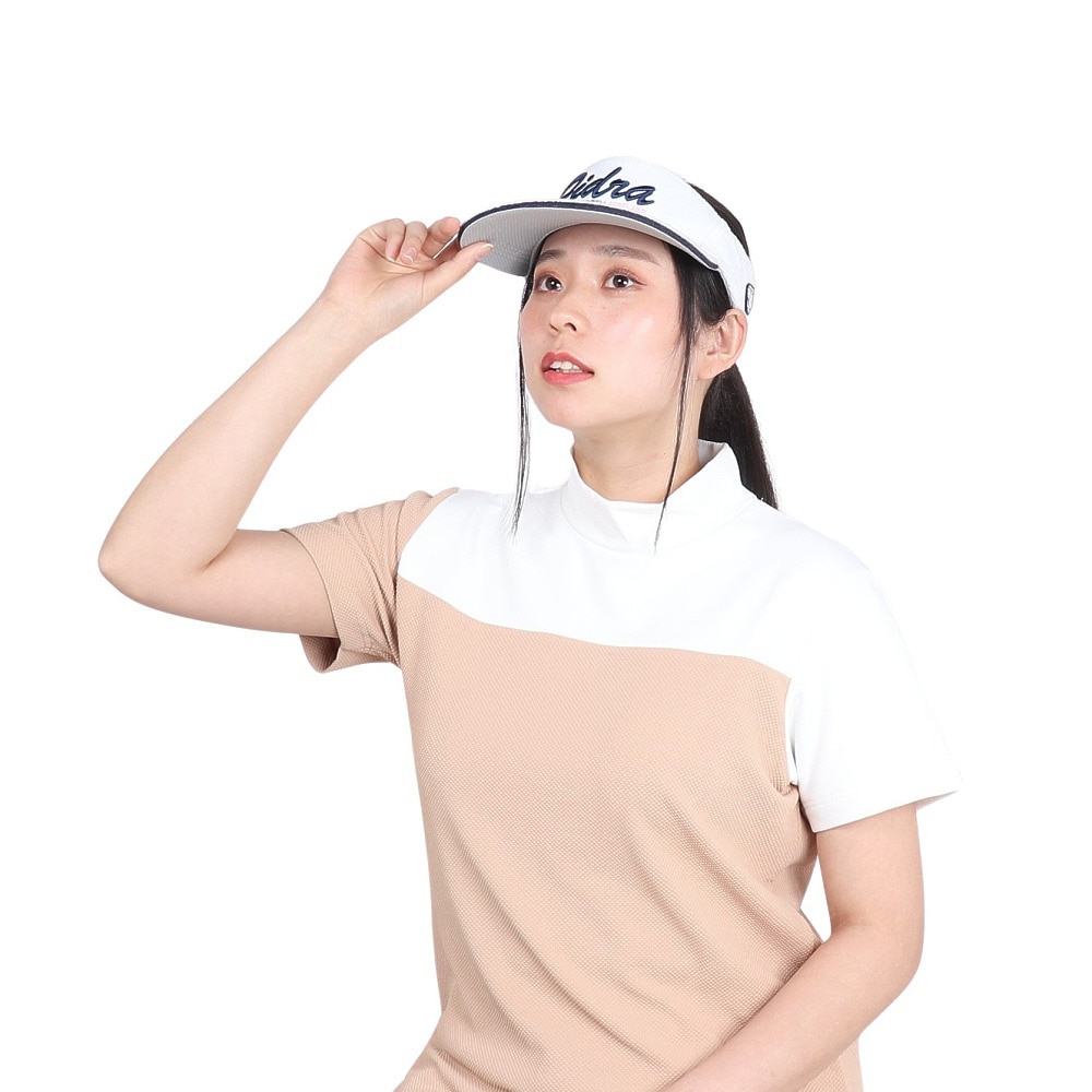 フィドラ（FIDRA）（レディース）ゴルフ パイルバイザー FD5RWD09 WHT
