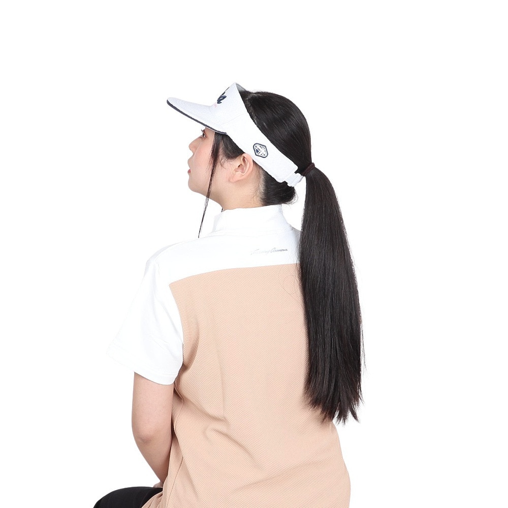フィドラ（FIDRA）（レディース）ゴルフ パイルバイザー FD5RWD09 WHT