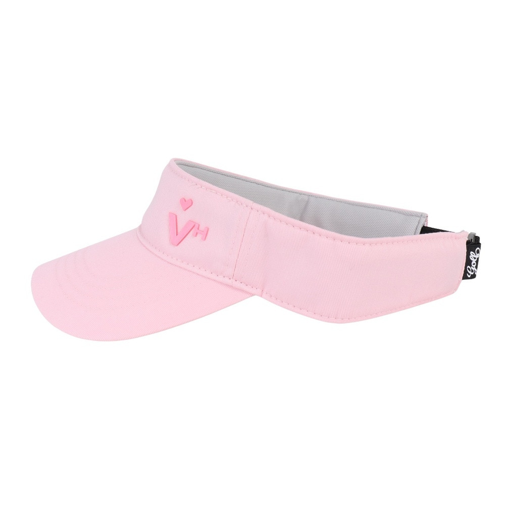 ビバハート（VIVA HEART）（レディース）ゴルフ ベーシックGolfバイザー 013-51260-071