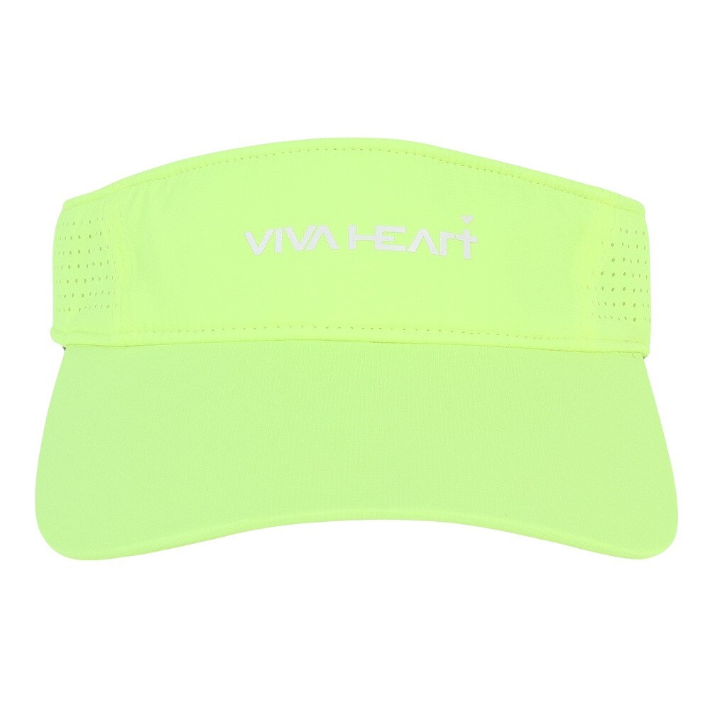 ビバハート（VIVA HEART）（レディース）ゴルフ ナイロンリップパンチングバイザー 013-51263-032