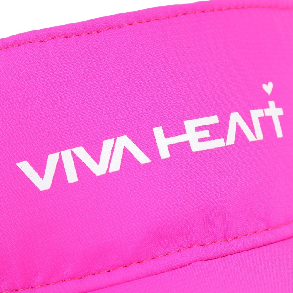 ビバハート（VIVA HEART）（レディース）ゴルフ ナイロンリップパンチングバイザー 013-51263-073