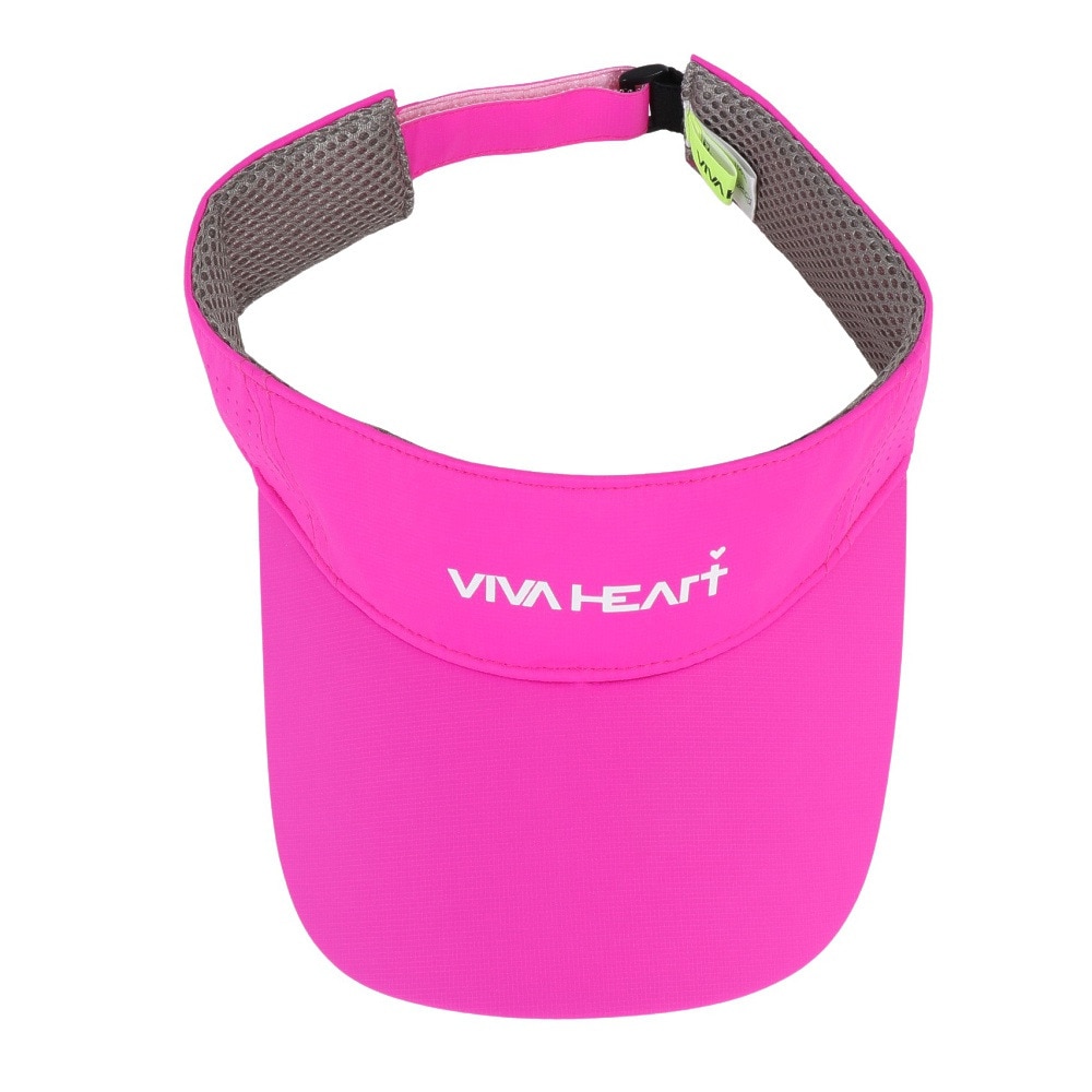 ビバハート（VIVA HEART）（レディース）ゴルフ ナイロンリップパンチングバイザー 013-51263-073