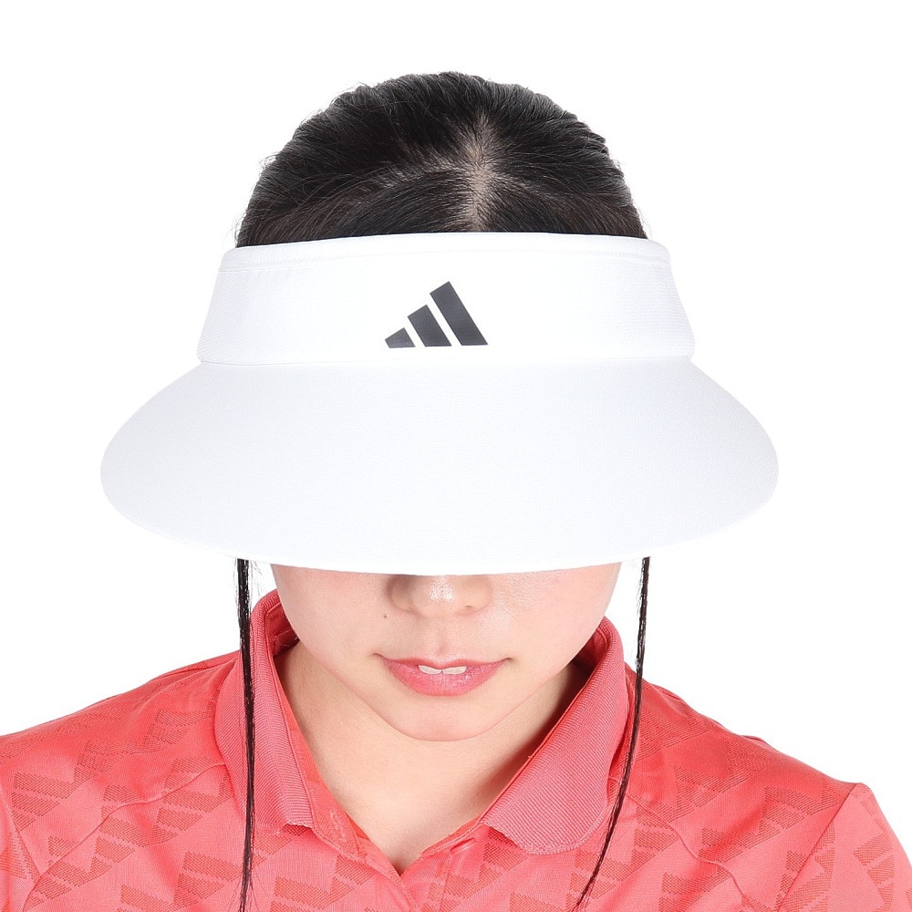 アディダス（adidas）（レディース）ゴルフ ワイドブリムバイザー DKL29-HY1636W