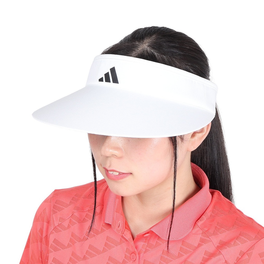 アディダス（adidas）（レディース）ゴルフ ワイドブリムバイザー DKL29-HY1636W