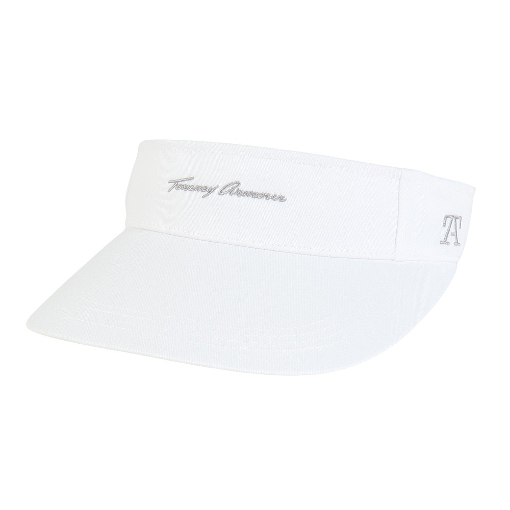 トミーアーマー（Tommy Armour）（レディース）ゴルフ ベーシックバイザー TAST24B080111 WHT