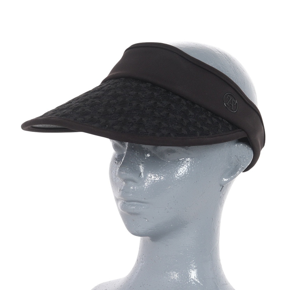 トミーアーマー（Tommy Armour）（レディース）ゴルフ 吸汗速乾 レースバイザー TAST24S080009 BLK