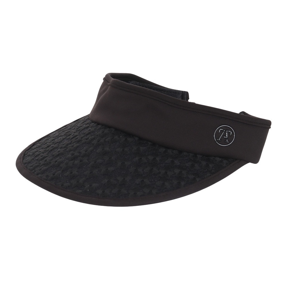 トミーアーマー（Tommy Armour）（レディース）ゴルフ 吸汗速乾 レースバイザー TAST24S080009 BLK