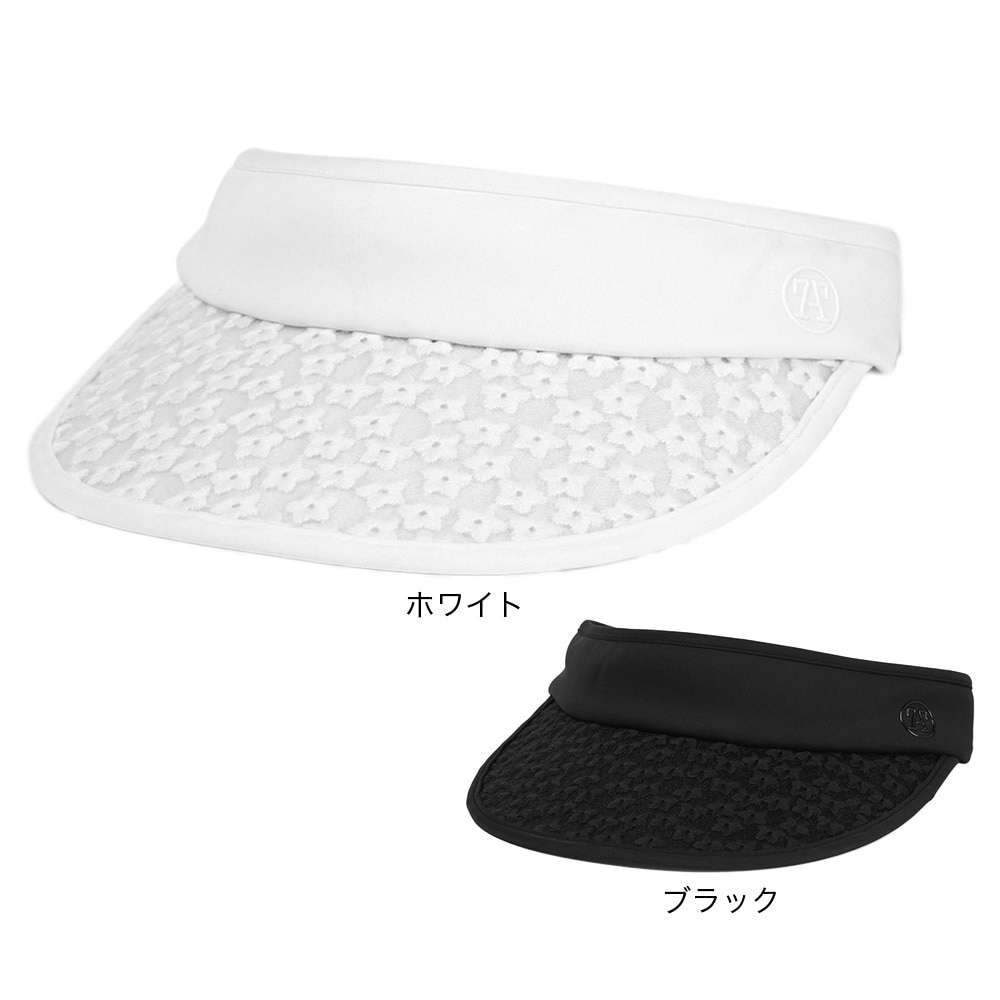 トミーアーマー（Tommy Armour）（レディース）ゴルフ 吸汗速乾 レースバイザー TAST24S080009 BLK