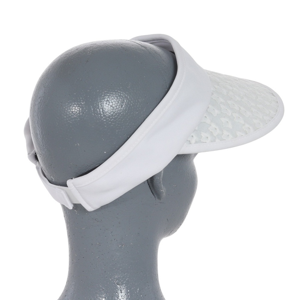 トミーアーマー（Tommy Armour）（レディース）ゴルフ 吸汗速乾 レースバイザー TAST24S080009 WHT