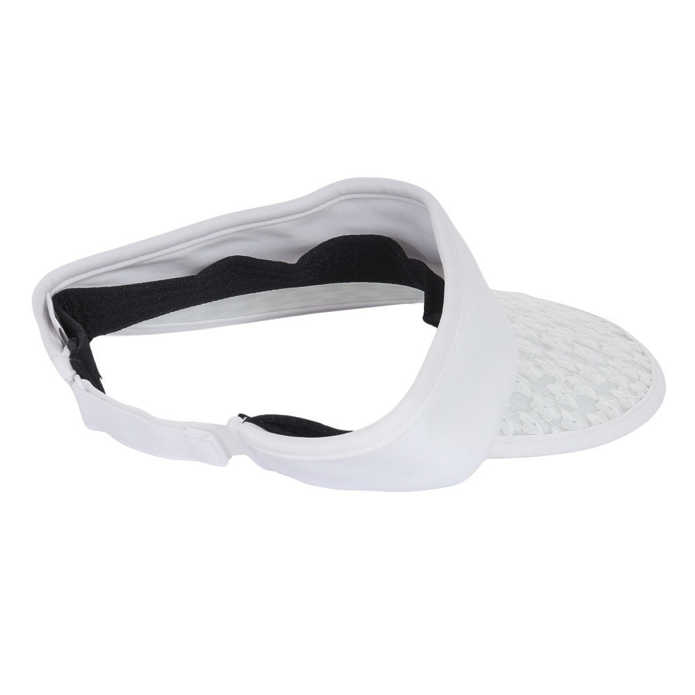トミーアーマー（Tommy Armour）（レディース）ゴルフ 吸汗速乾 レースバイザー TAST24S080009 WHT