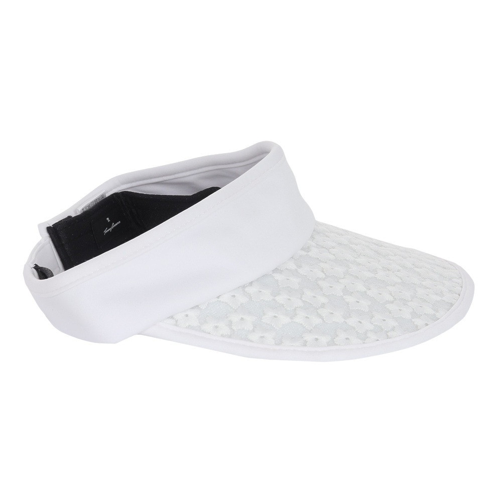 トミーアーマー（Tommy Armour）（レディース）ゴルフ 吸汗速乾 レースバイザー TAST24S080009 WHT
