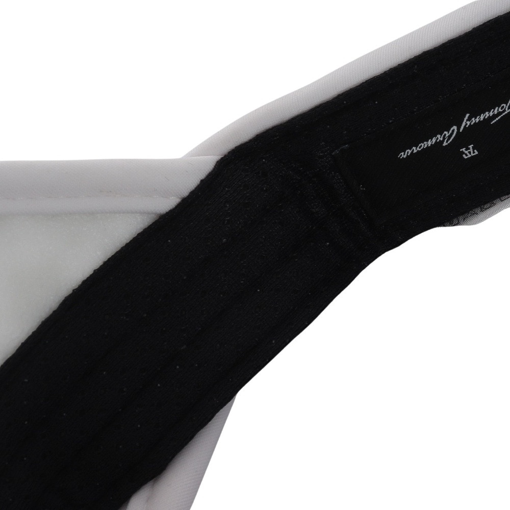 トミーアーマー（Tommy Armour）（レディース）ゴルフ 吸汗速乾 レースバイザー TAST24S080009 WHT
