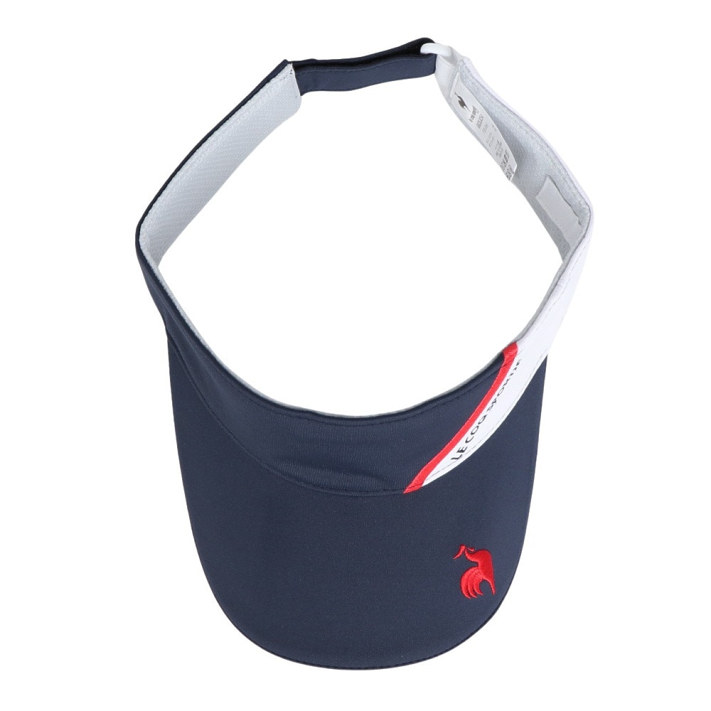 ルコックスポルティフ（lecoqsportif）（レディース）ゴルフ シーズンモチーフ 切り替えサンバイザー QGCXJC54 NV00