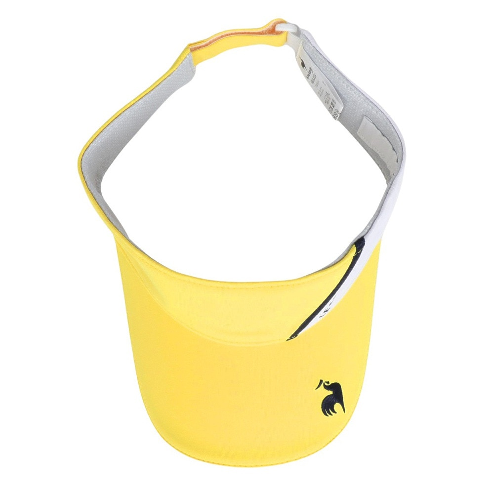 ルコックスポルティフ（lecoqsportif）（レディース）ゴルフ シーズンモチーフ 切り替えサンバイザー QGCXJC54 YL00