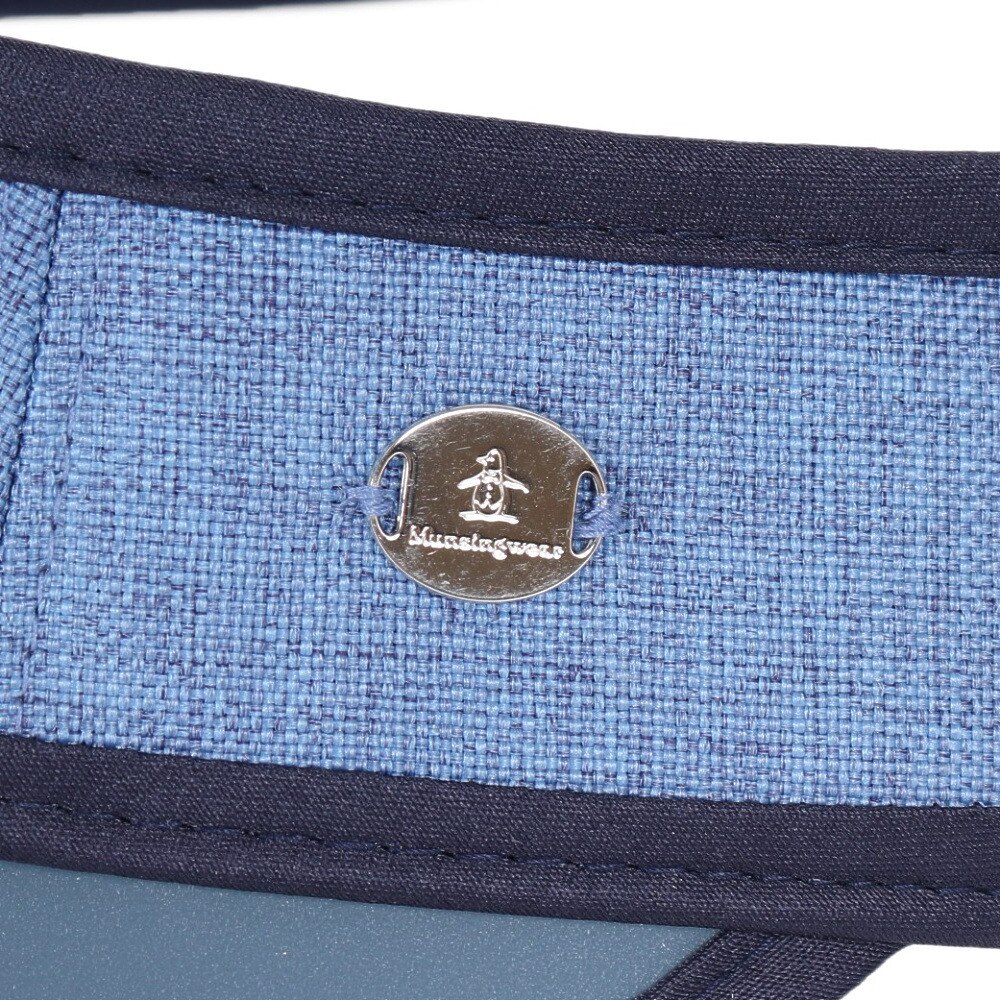 マンシングウエア（MUNSING WEAR）（レディース）ゴルフ UVケア セルツババイザー MGCXJC53W NV00