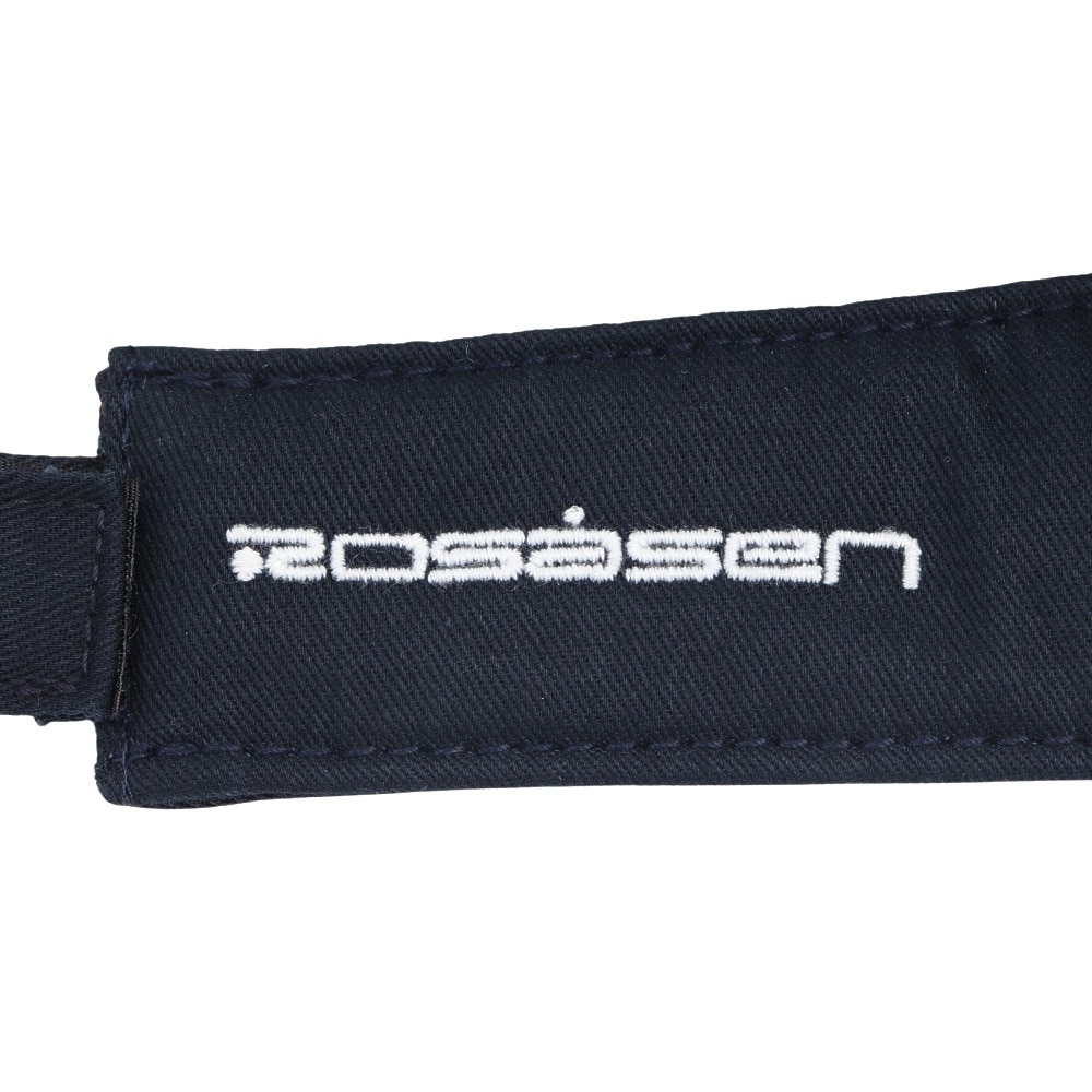 ROSASEN（レディース）ゴルフ 吸水 速乾 コットン ツイルバイザー 046-52862-098-24AW