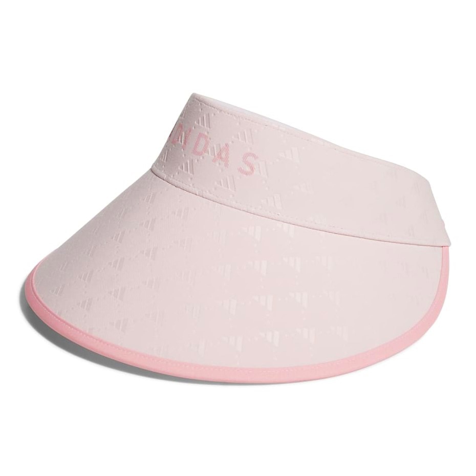 アディダス（adidas）（レディース）ゴルフ 吸湿 モノグラムプリント ワイドバイザー JTC23-IS4858 PNK