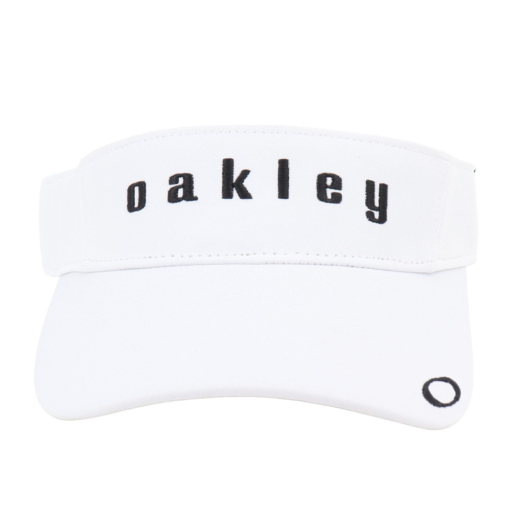 オークリー（OAKLEY）（レディース）ゴルフ 吸汗速乾 抗菌防臭 ELEVATE FA 24.0 サンバイザー FOS800061-100
